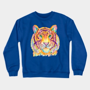 Tiger watercolor 1 Crewneck Sweatshirt